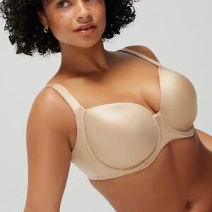 New! Soma 44D Stunning Support‎ Full Coverage Bra Warm Amber NWT